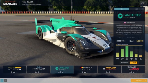 Motorsport Manager - Endurance Series