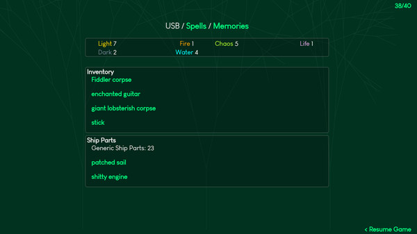 Screenshot z Open Sorcery: Sea++