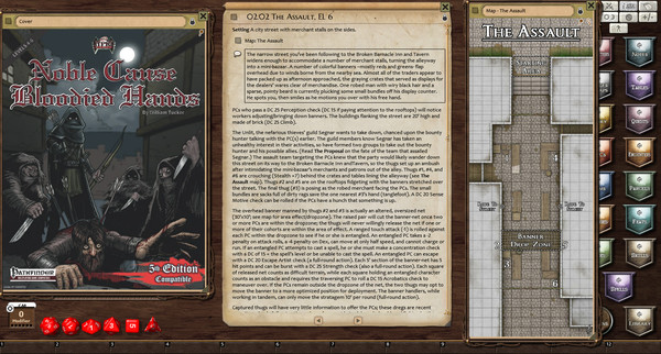 Fantasy Grounds - Noble Cause, Bloodied Hands (PFRPG)