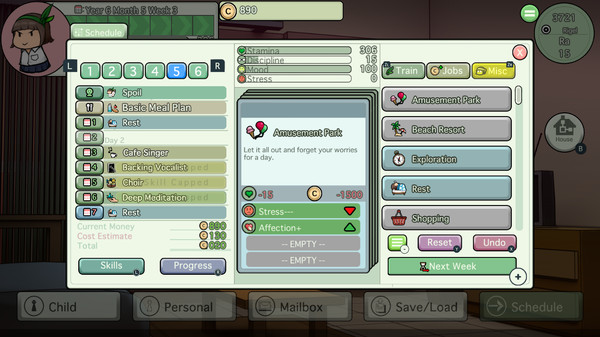 Ciel Fledge: A Daughter Raising Simulator screenshot