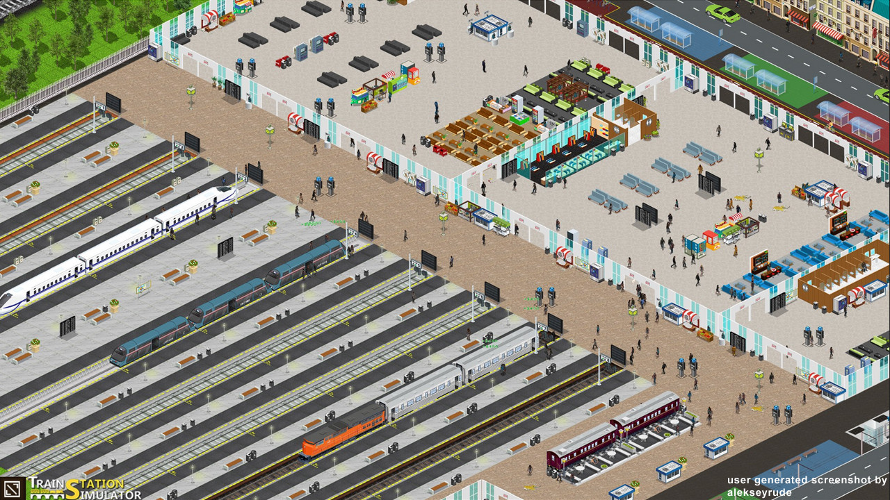 #9. Train Station Simulator (Steam) 由: Appliks Apps Studios