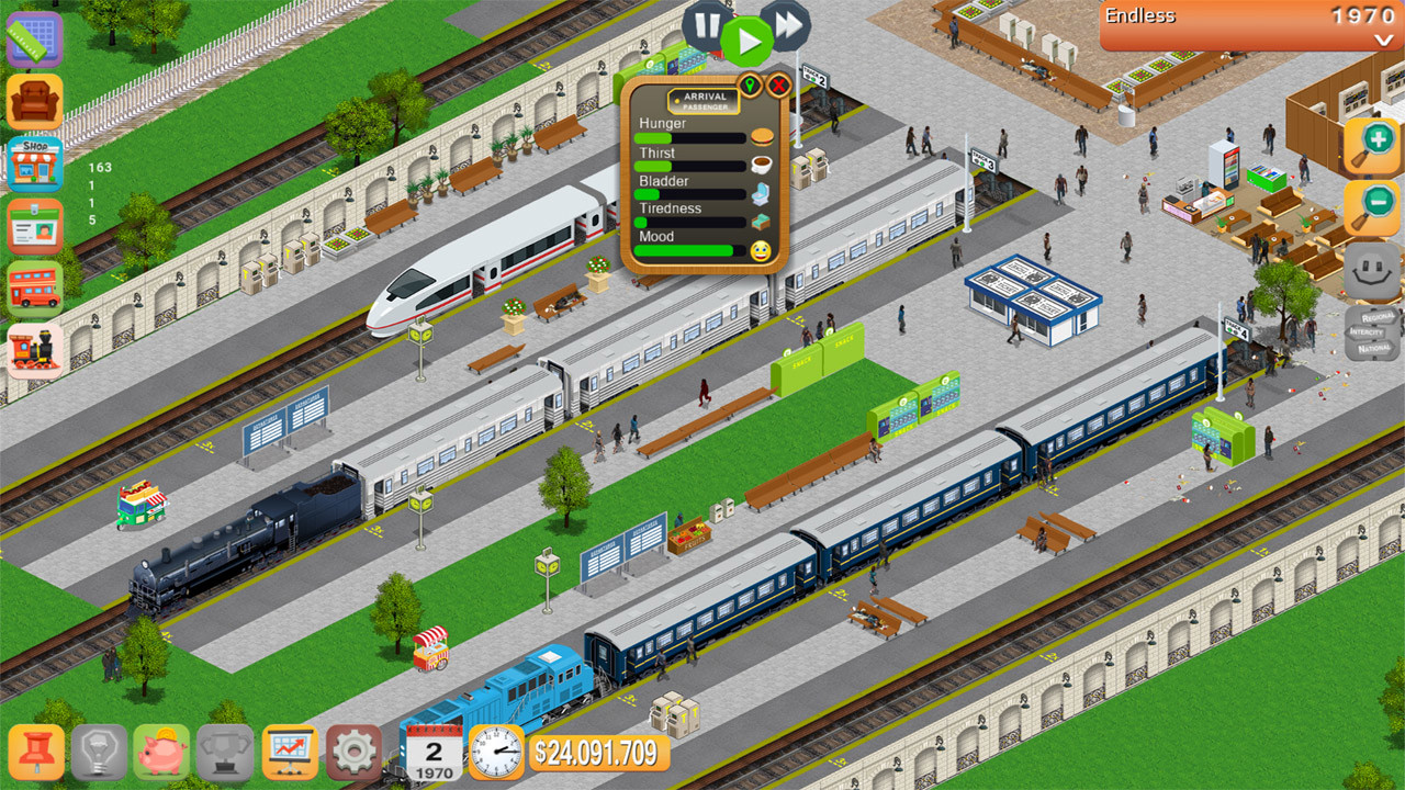 Train Station Simulator