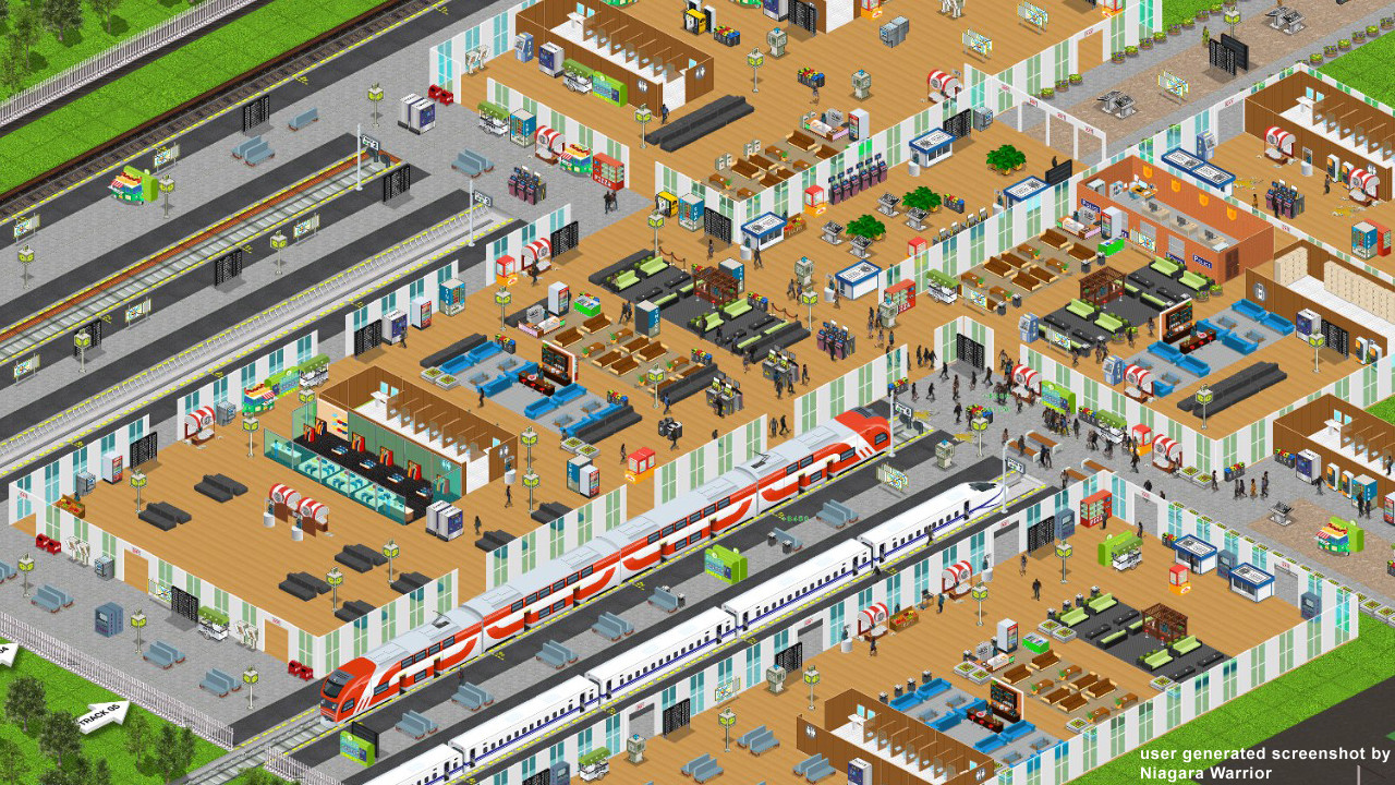 #1. Train Station Simulator (Steam) 由: Appliks Apps Studios
