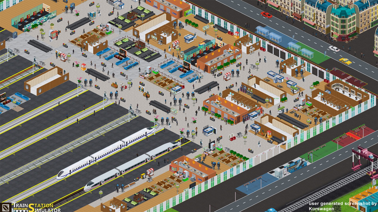#2. Train Station Simulator (Steam) 由: Appliks Apps Studios