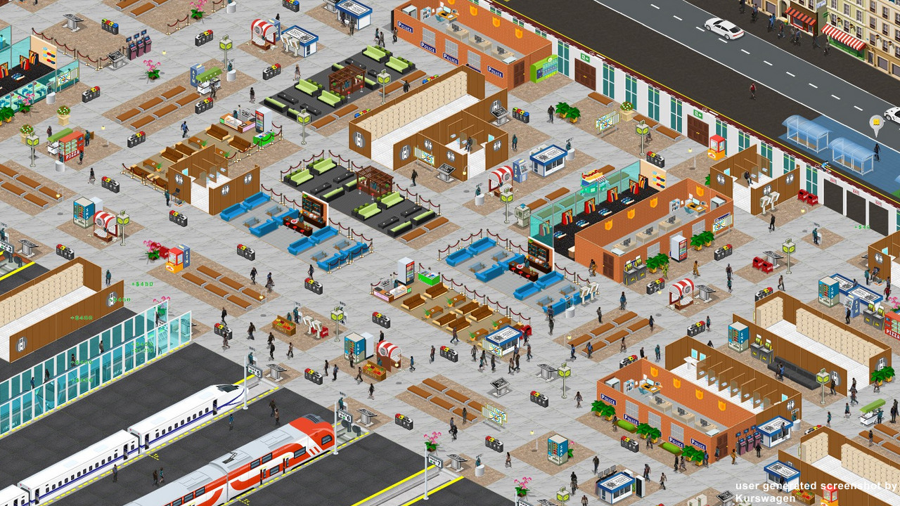 Train Station Simulator