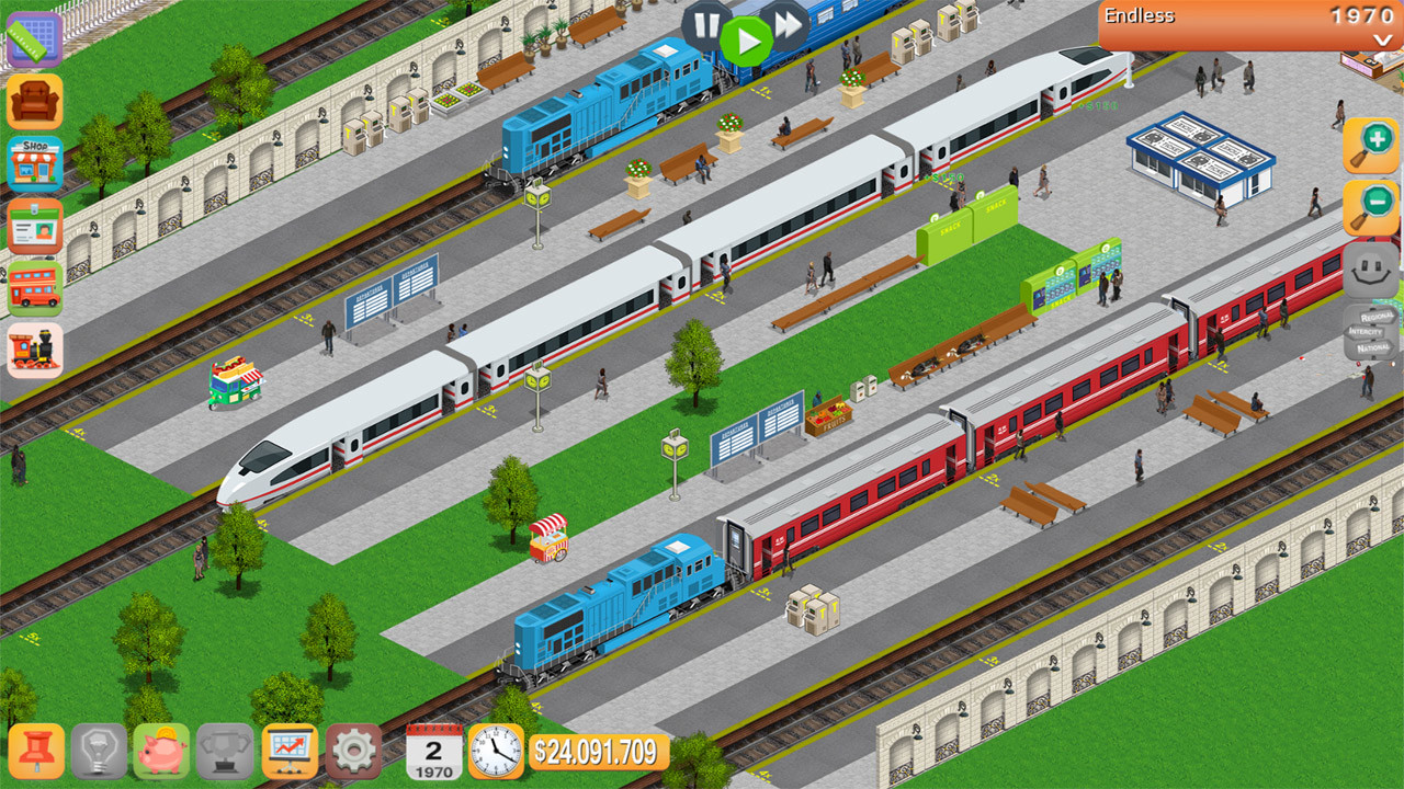 Train Station Simulator