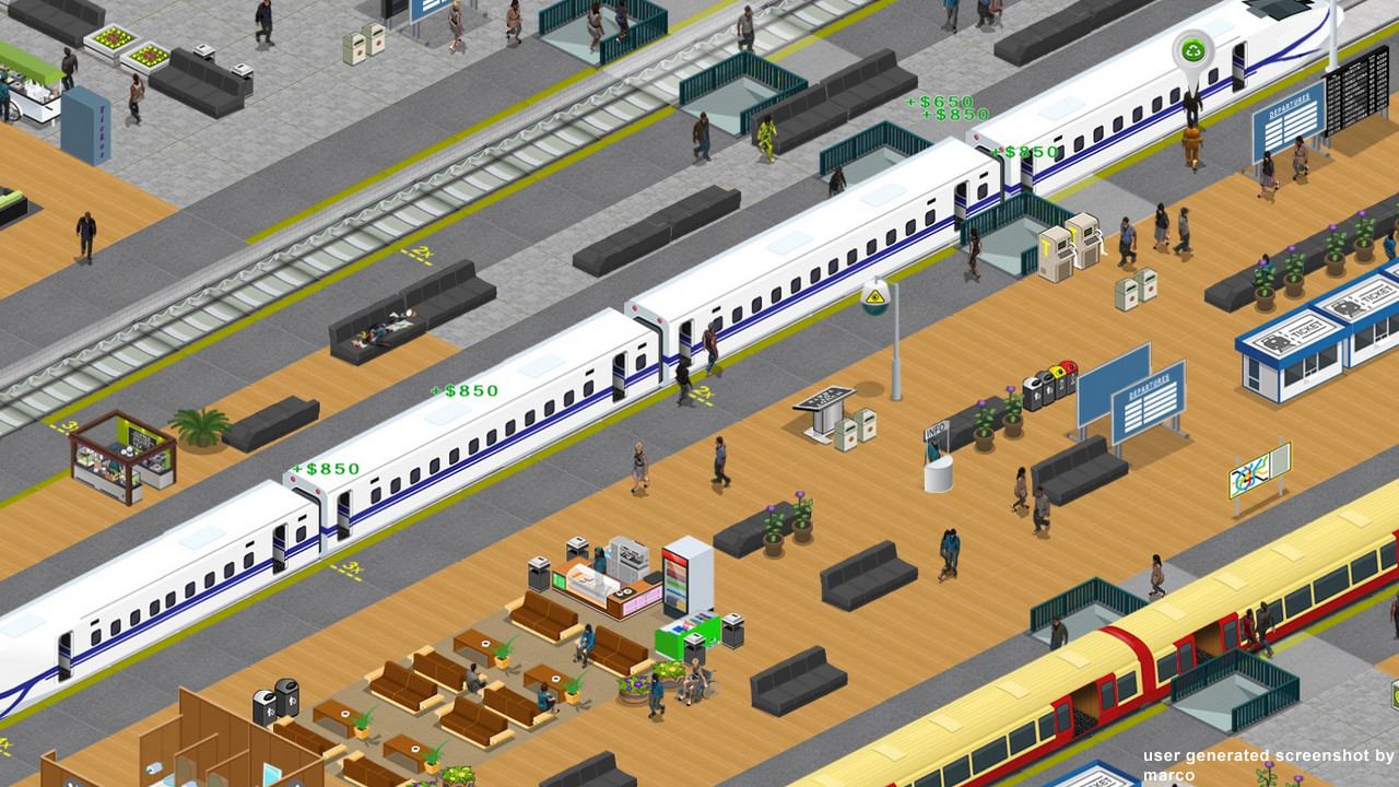 Train Station Simulator