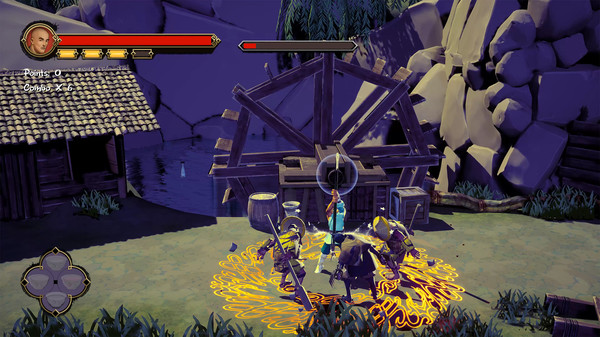 Screenshot z 9 Monkeys of Shaolin