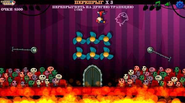 Screenshot z Burn, Clown, Burn! Screenshot z Burn, Clown, Burn!