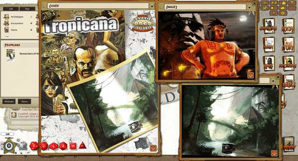 Fantasy Grounds - Tropicana: Researchers of the Lost City (Savage Worlds)