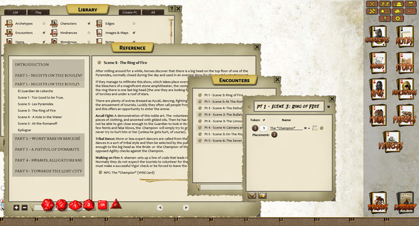 Fantasy Grounds - Tropicana: Researchers of the Lost City (Savage Worlds)