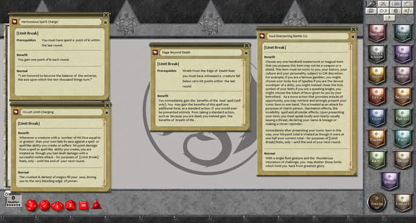 Fantasy Grounds - Feats of Legend - Limit Break: 21 Feats of Martial Finality! (PFRPG)