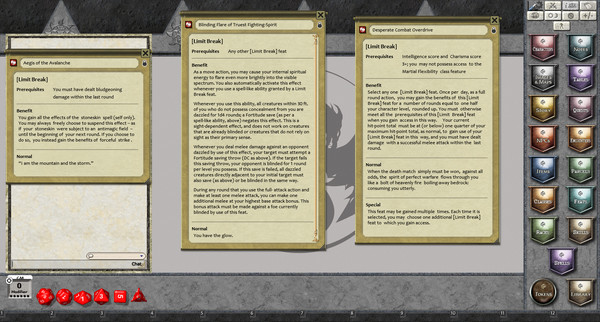 Fantasy Grounds - Feats of Legend - Limit Break: 21 Feats of Martial Finality! (PFRPG)