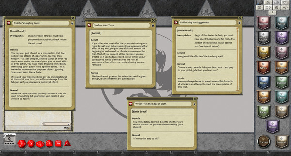 Fantasy Grounds - Feats of Legend - Limit Break: 21 Feats of Martial Finality! (PFRPG)