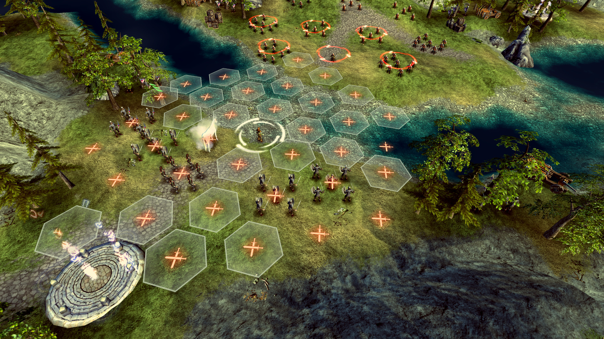 Hex Commander: Fantasy Heroes screenshot #1