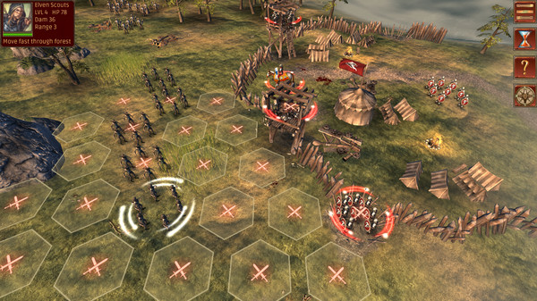 Screenshot z Hex Commander: Fantasy Heroes