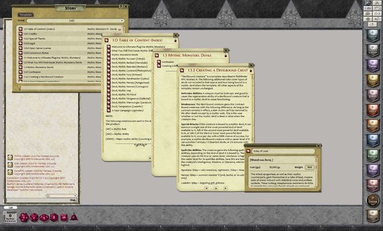 Fantasy Grounds - Mythic Monsters #11: Devils (PFRPG)
