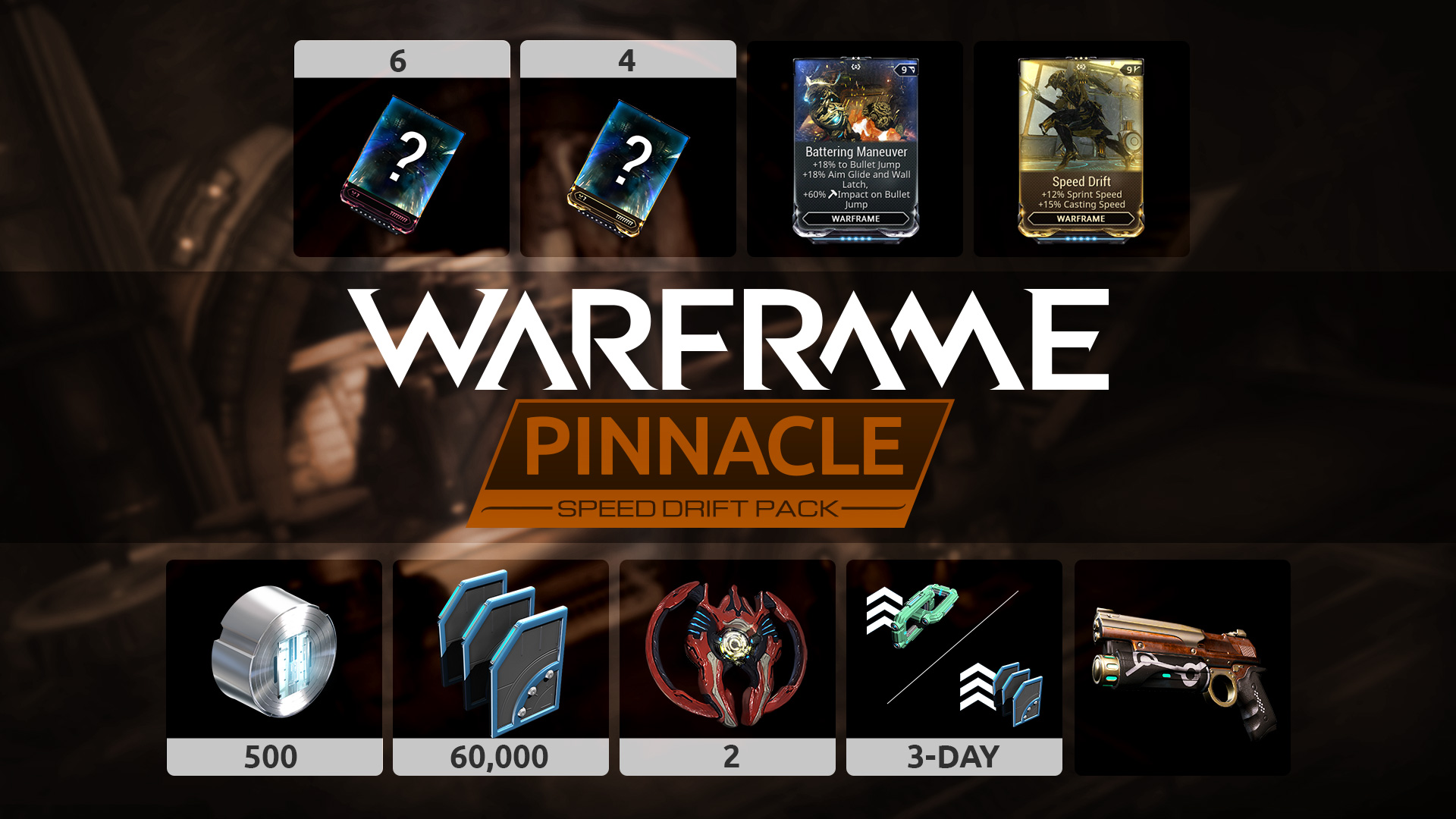 Warframe: Speed Drift Pinnacle Pack Featured Screenshot #1