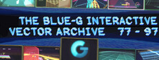 The Blue-G Interactive Vector Archive 77-97 cover