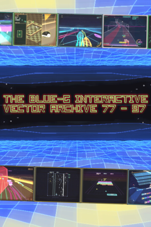 Capa de The Blue-G Interactive Vector Archive 77-97