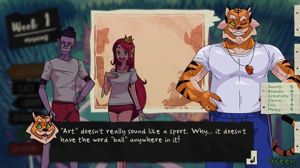 Screenshot z Monster Prom
