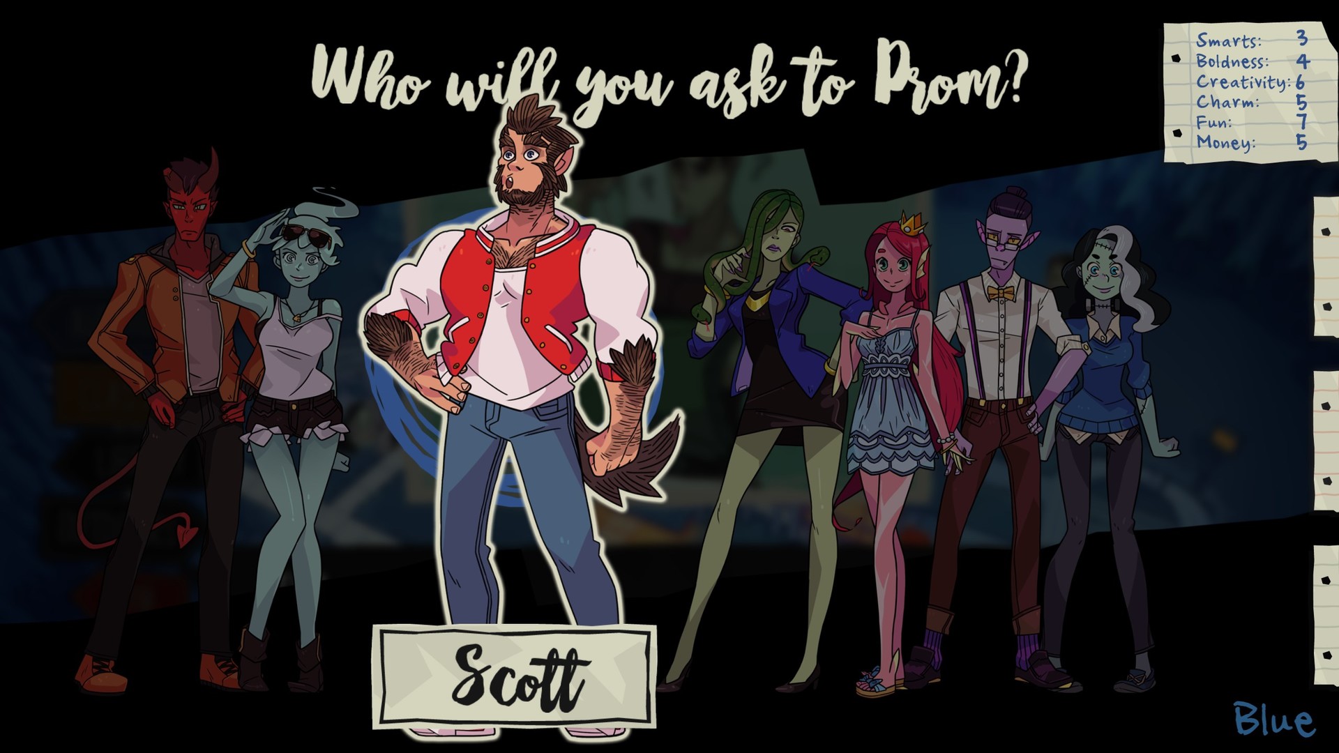 Screenshot de Monster Prom