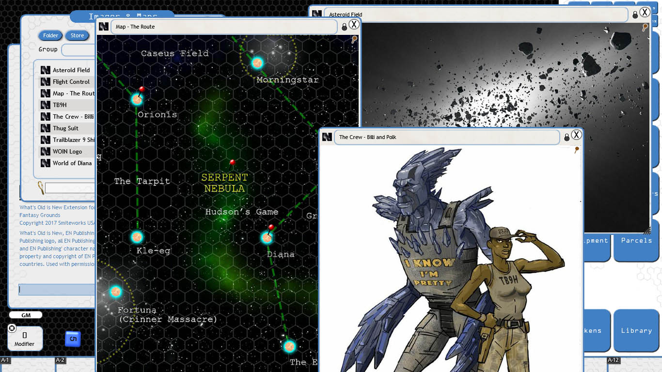 Fantasy Grounds - Trailblazer 9 Heavy (WOiN) screenshot 2
