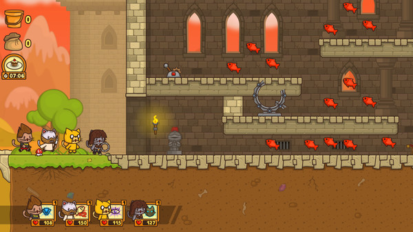 Screenshot z StrikeForce Kitty