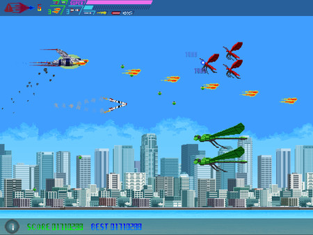 Screenshot z Neon Aileron