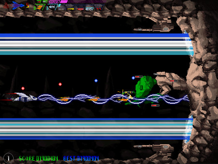 Screenshot z Neon Aileron