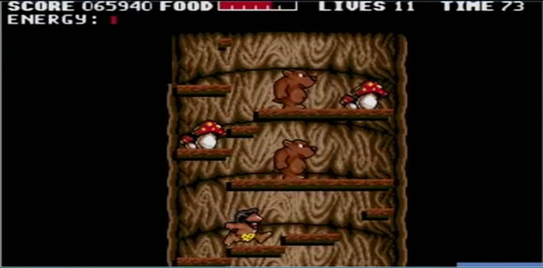 Screenshot z Prehistorik