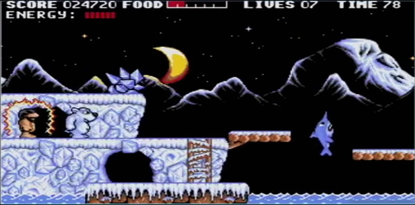 Screenshot z Prehistorik