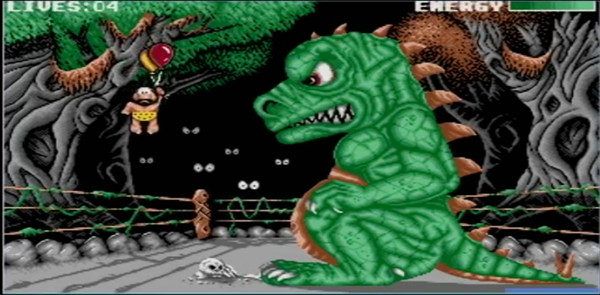 Screenshot z Prehistorik