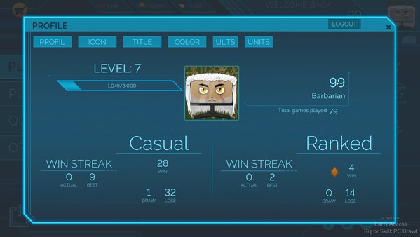 Screenshot z Rig or Skill: PC Brawl Screenshot z Rig or Skill: PC Brawl