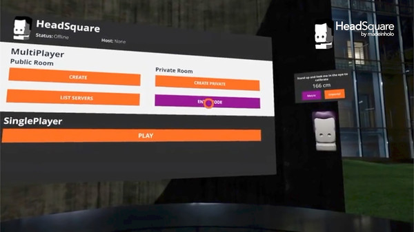 HeadSquare - Multiplayer VR Ball Game