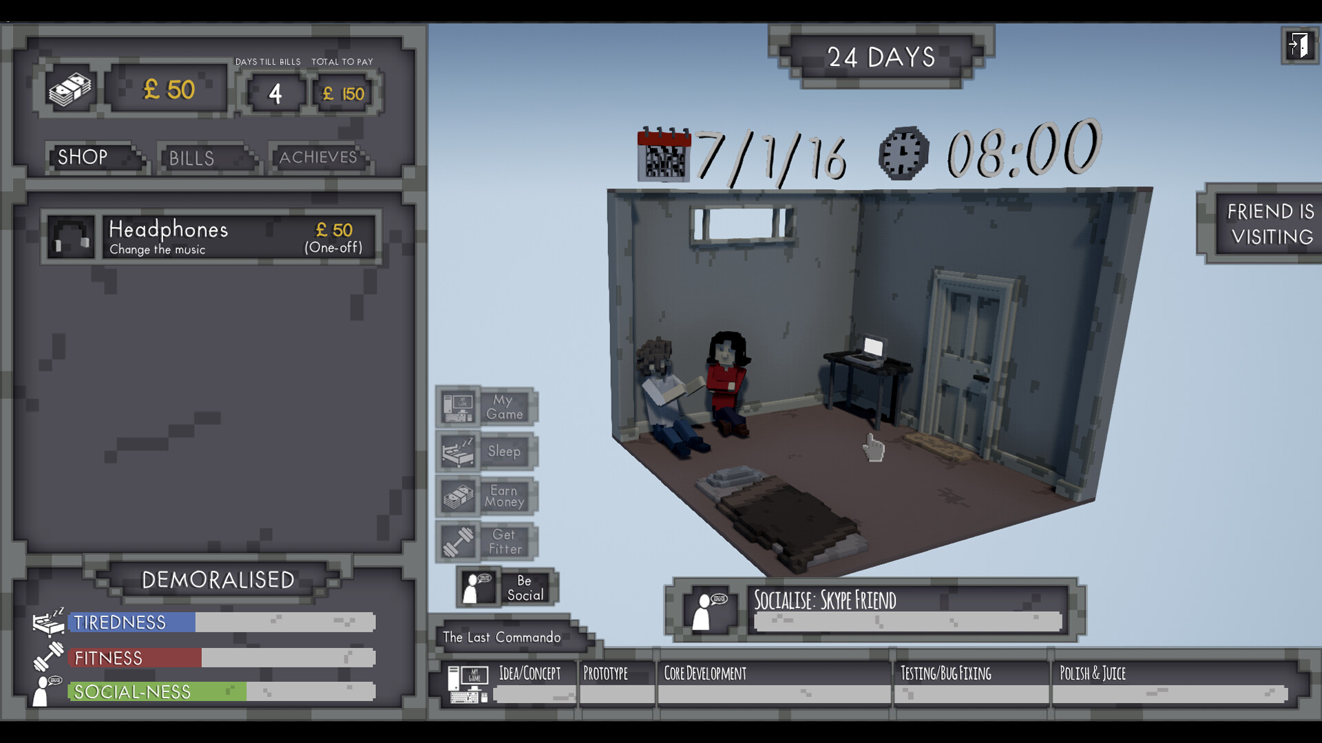 #1. Indie Dev Story (Steam) 게시자: CBgameDev