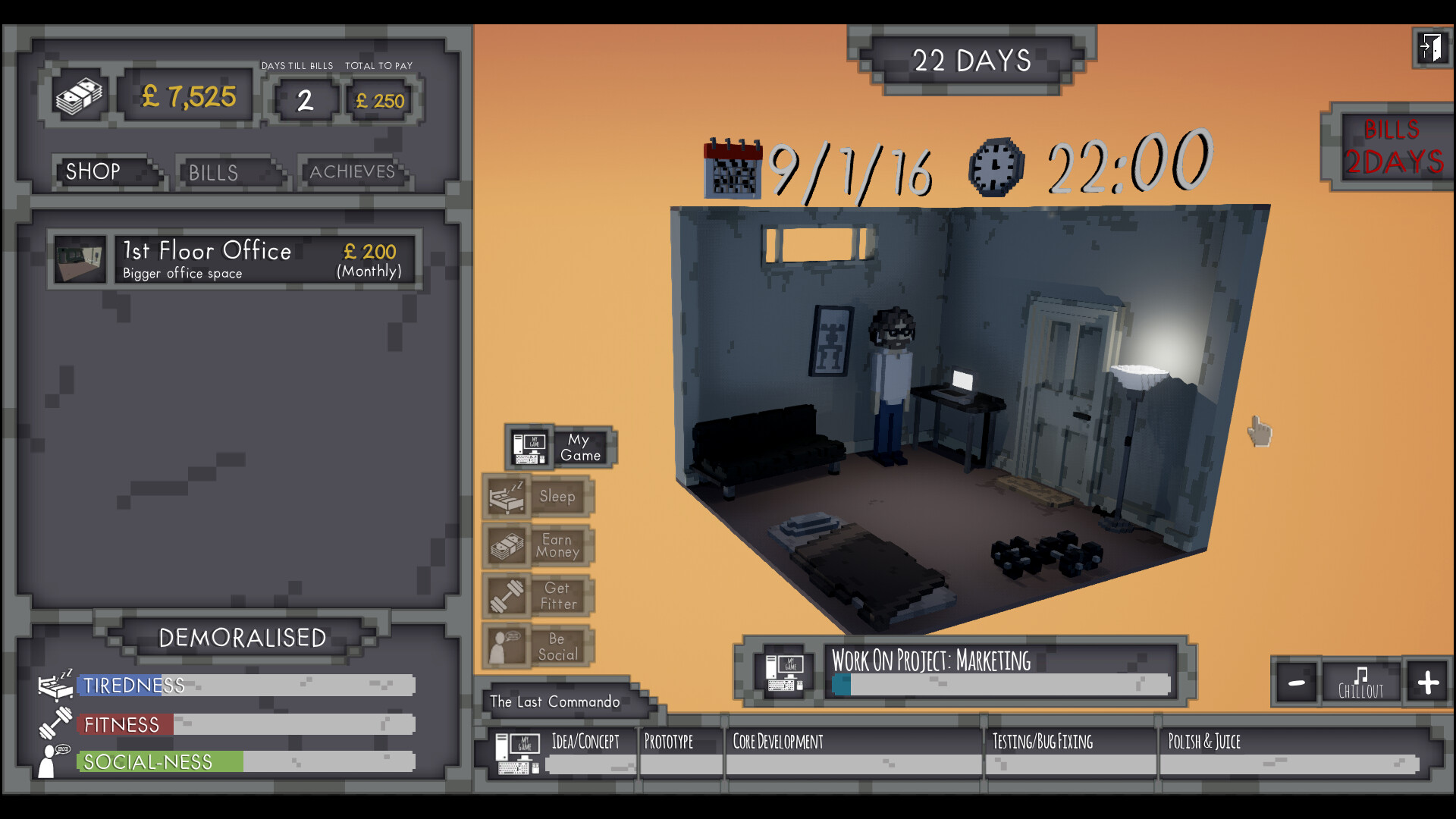 #2. Indie Dev Story (Steam) 게시자: CBgameDev