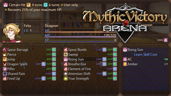 Mythic Victory Arena - Unlock All Skills screenshot 8