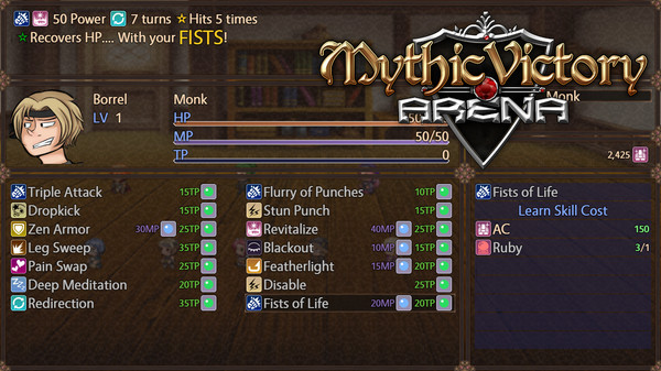 Mythic Victory Arena - Unlock All Skills