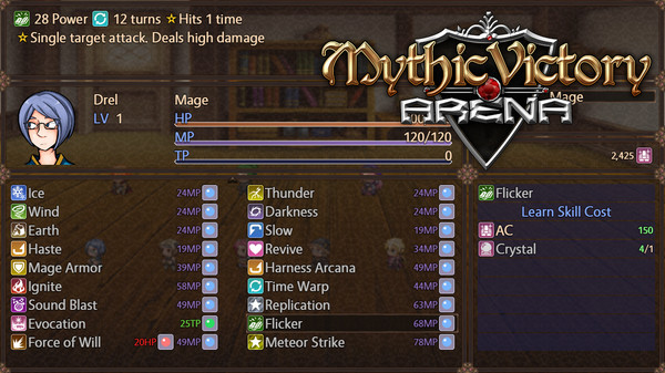 Mythic Victory Arena - Unlock All Skills