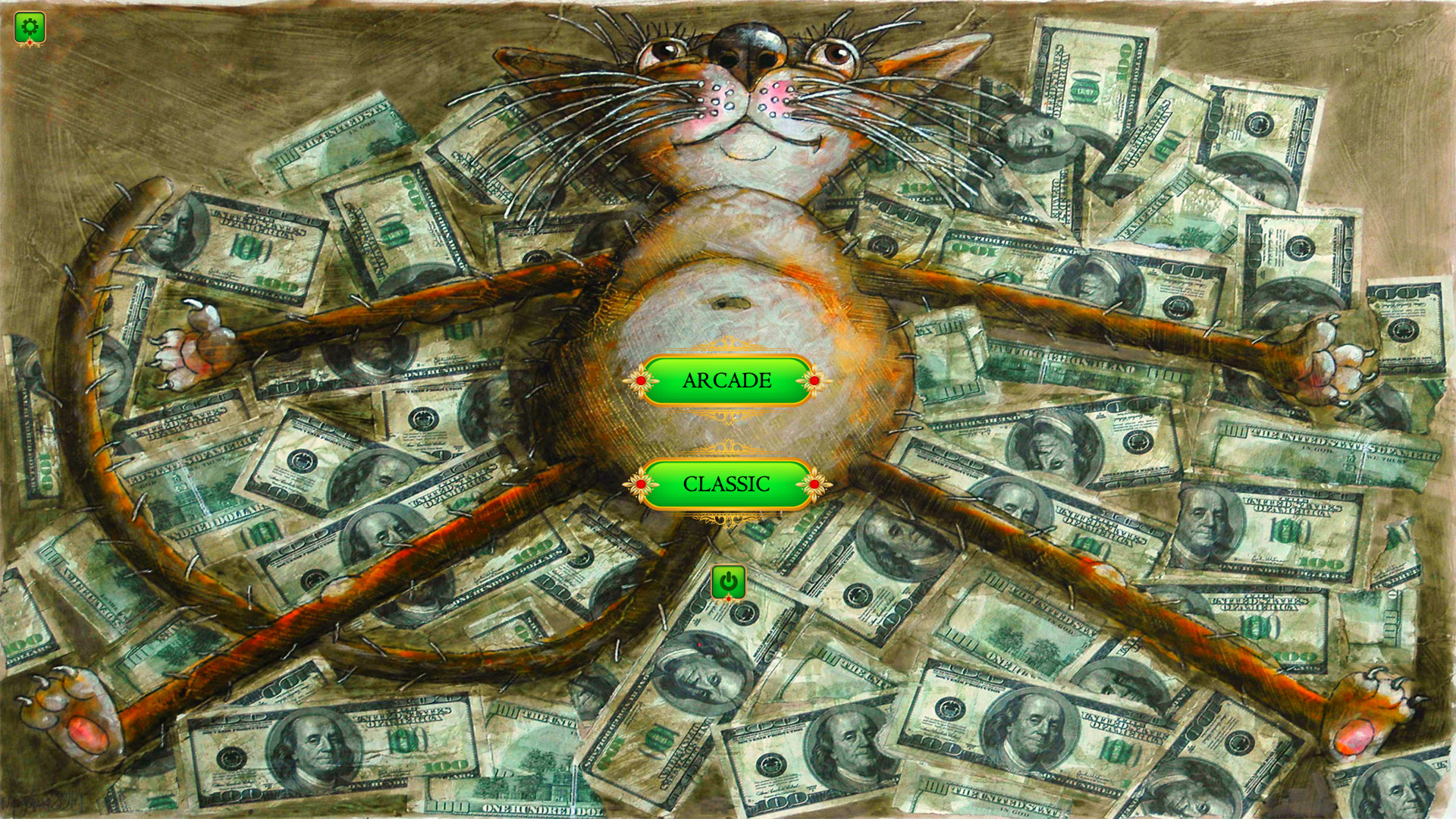 Klondike Solitaire Kings - Money Cat Featured Screenshot #1