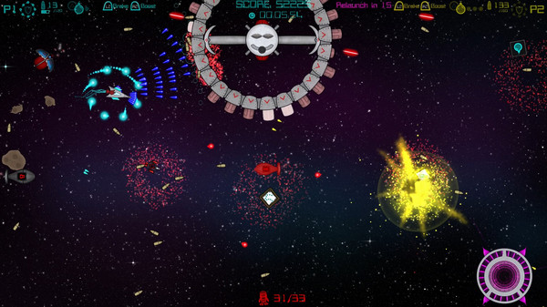 Screenshot z Super Mega Space Blaster Special Turbo