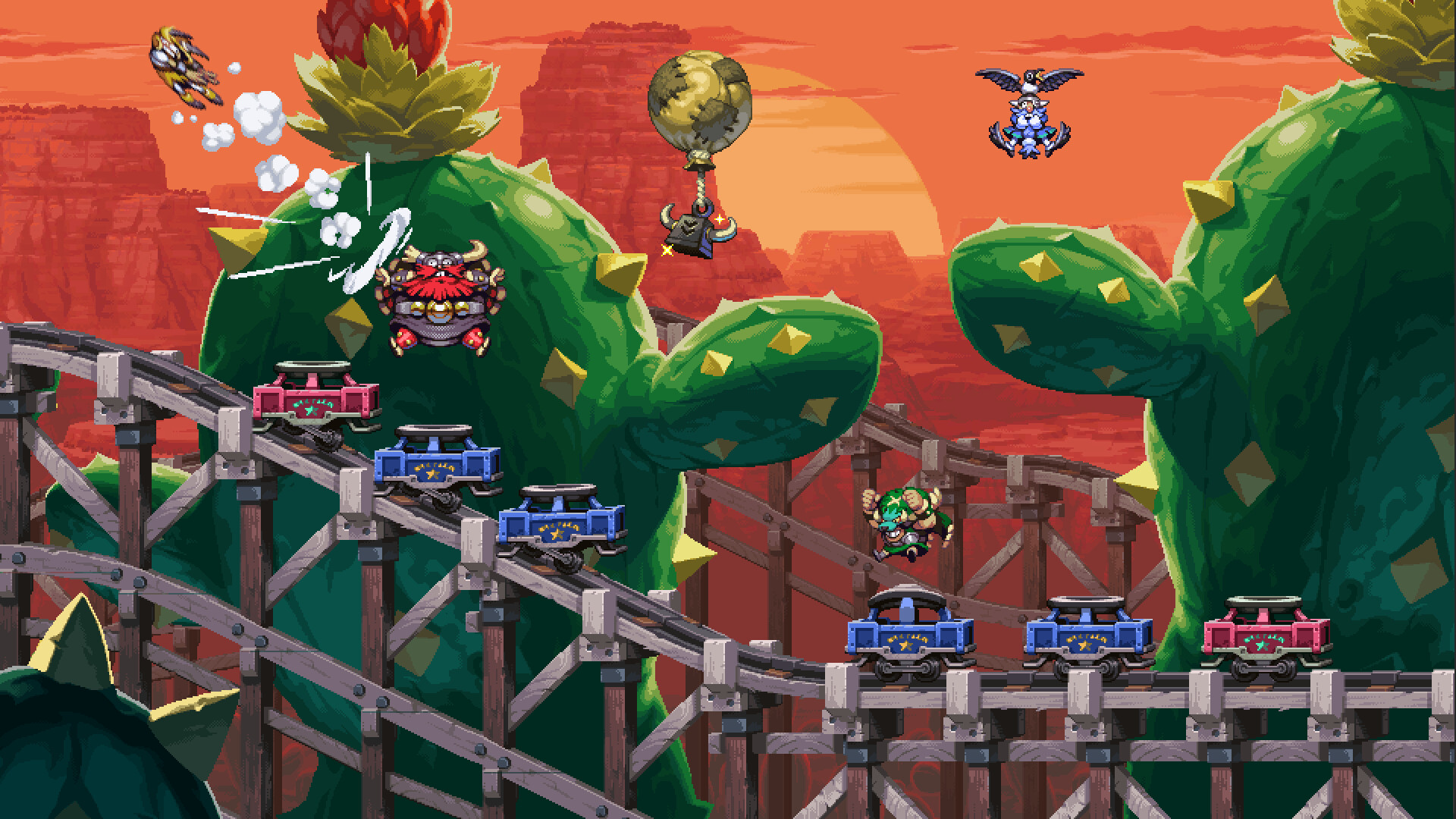 Vikings On Trampolines screenshot