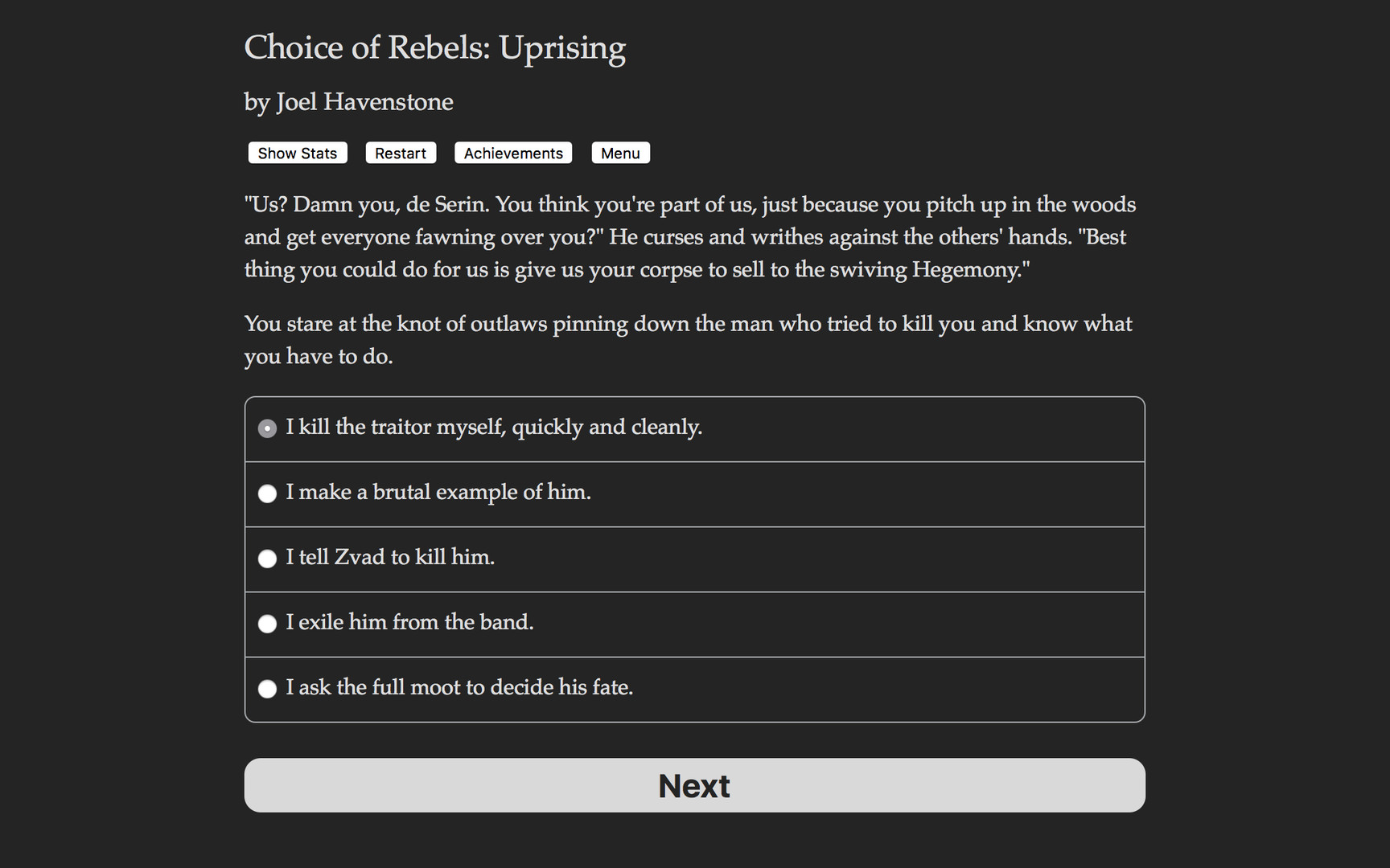 Choice of Rebels: Uprising screenshot #2