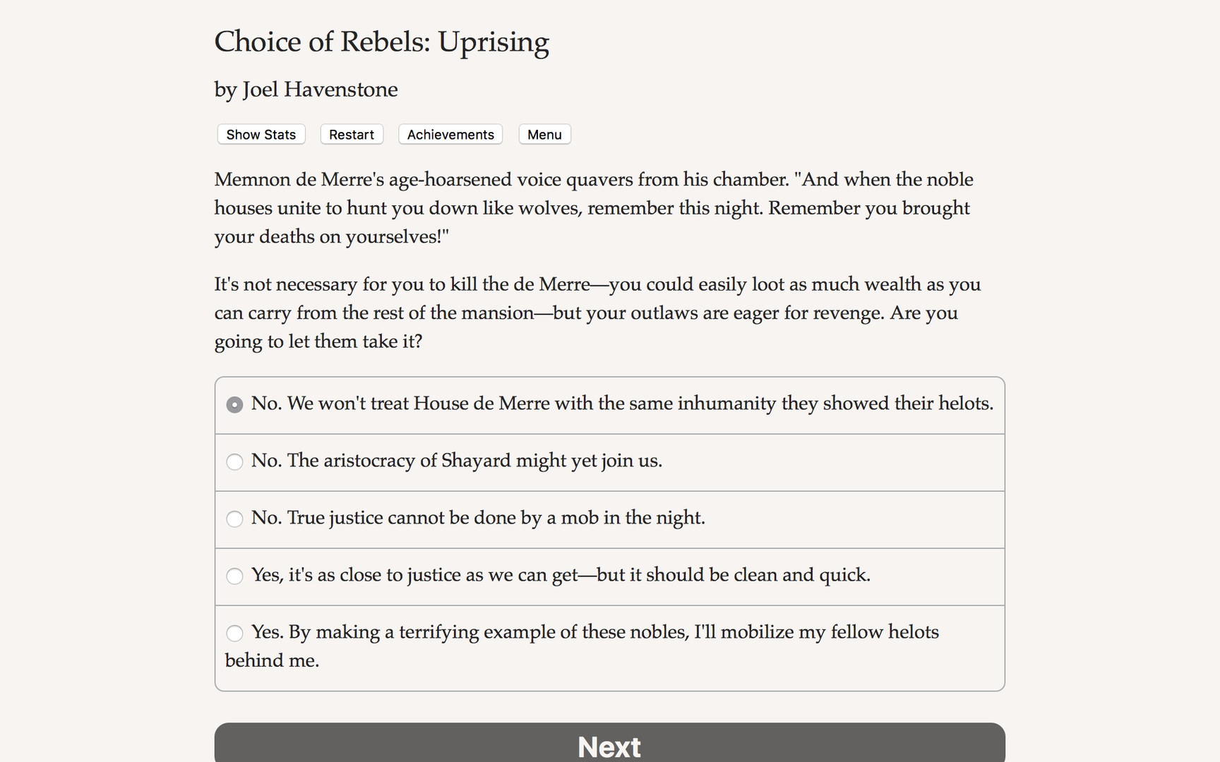 Choice of Rebels: Uprising screenshot #3