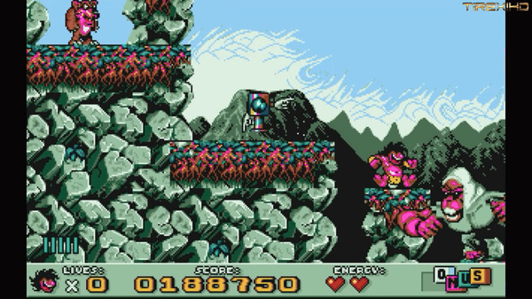 Screenshot z Prehistorik 2