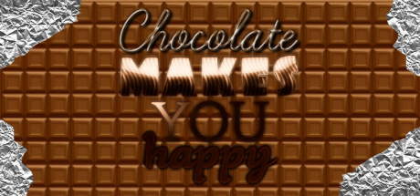 Chocolate makes you happy banner image