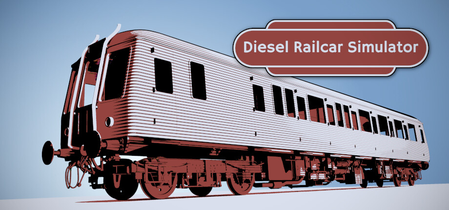 Diesel Railcar Simulator cover art