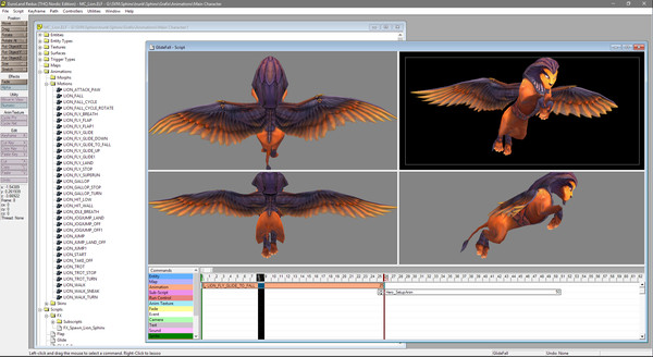 Sphinx and the Cursed Mummy: Authoring Tools