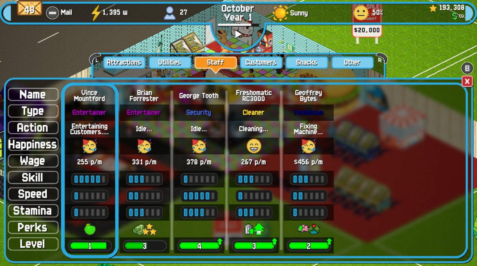 #7. Arcade Tycoon ™ : Simulation Game (Steam) Podle: Vincent Ltd